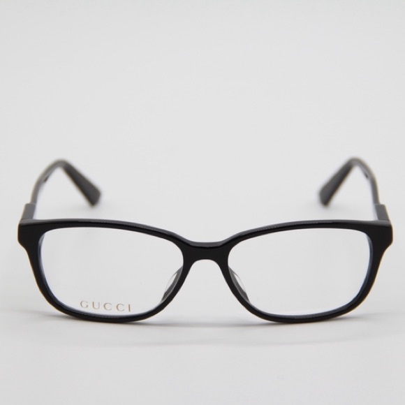 NEW GUCCI GG0493OA 001 BLACK WOMEN’S EYEGLASSES GUCCI - Picture 2 of 10